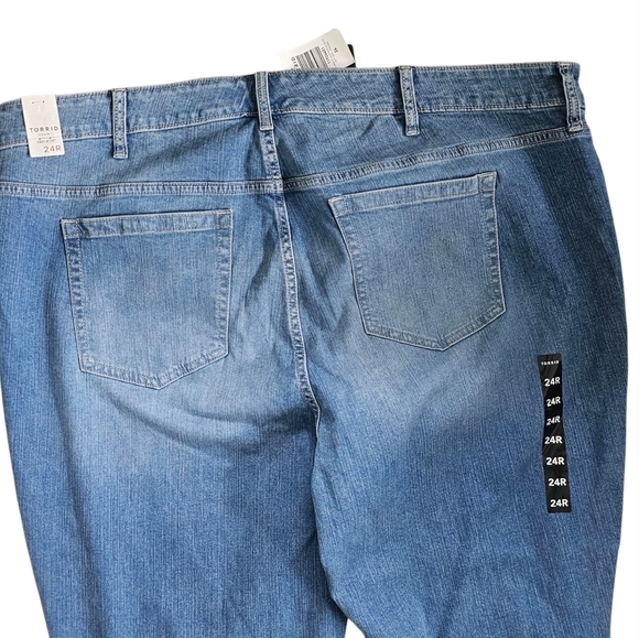 Torrid Blue Boot Cut Jeans - Picture 5 of 11